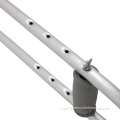 Folding lightweight stainless disabled under arm crutches